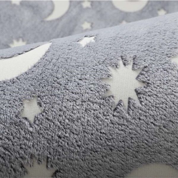 Alfombra Brilla En Oscuridad 60 X 90 Cm Infantil Suave Glow - Imagen 8