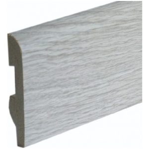 Zocalo Pvc Simil Madera Curvo 7cm Arce X Tira 2,45ml