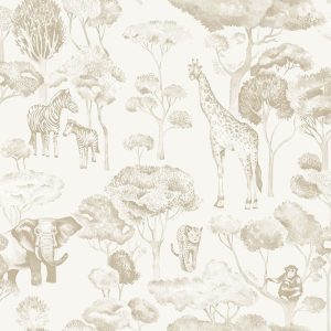 Papel Empapelar Vinilizado Viva La Casa Muresco 571 Animales