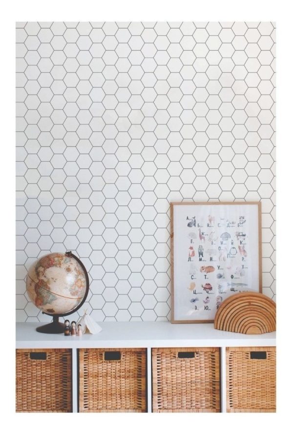 Vinilo Autoadhesivo Azulejo Cerámico Hexagonal Cocina Baño - Imagen 14