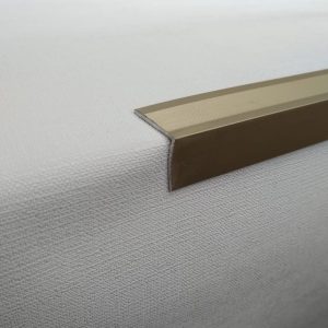 Varilla Terminación Angulo Aluminio Color Dorado 2520 X 2mt