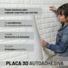 Placas 3d Vinilo Autoadhesivo Pared Ladrillo Tile 70x77 Cm - Imagen 8