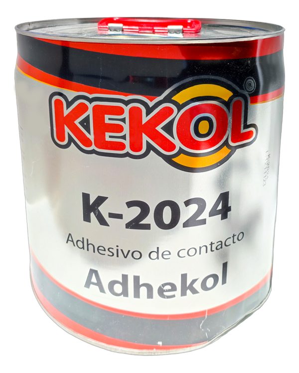 Cemento Adhesivo De Contacto Kekol K-2024 Envase De 14 Kilos Con Tolueno Color Ámbar - Imagen 2