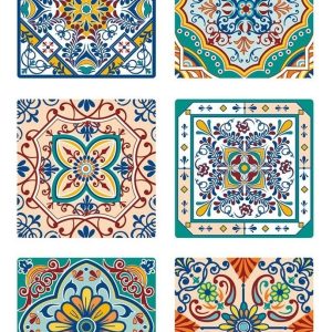 Azulejos Autoadhesivos Vinilo Muresco 16451 X 6 U Rambla