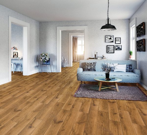 Piso Vinílico En Rollo Lentex Bonus Simil Madera X 1 M2 - Imagen 7