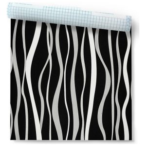 Pvc Autoadhesivo Bizarrap Sessions F/ Negro 0,45 X 10 Mts Ds
