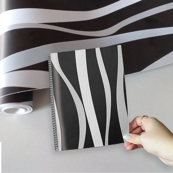 Pvc Autoadhesivo Bizarrap Sessions F/ Negro 0,45 X 10 Mts Ds - Imagen 4