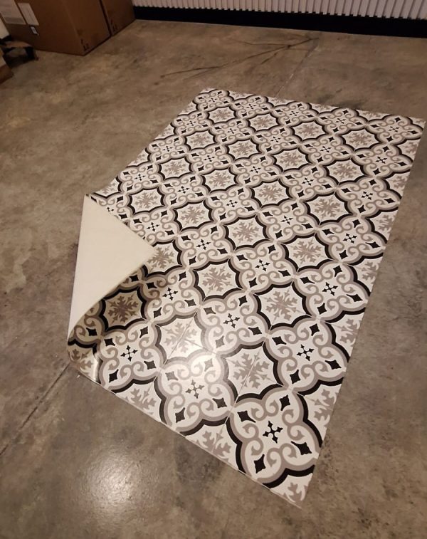 Alfombra Vinílica Calcárea Dib 1x1,40m Cocina Pvc Decorativa - Imagen 2