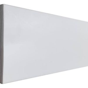 Zocalo Pvc Eps Blanco Recto 7cm X 2,20 Ml