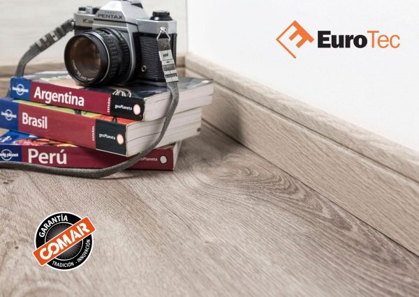 Zócalo Pvc Eurotec Facetado Simil Madera 8cm X 2.45 Mts - Imagen 19