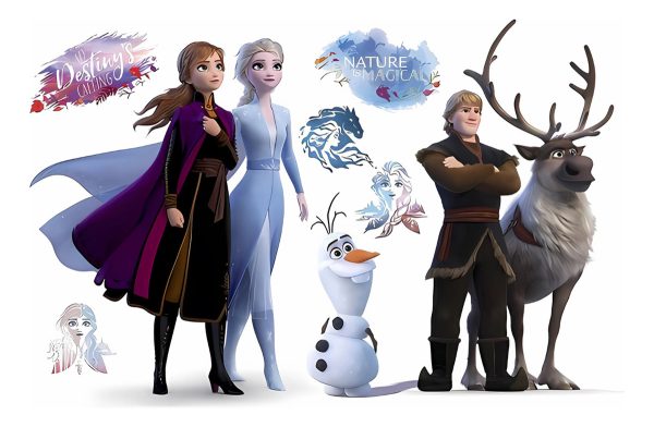 Wallsticker Muresco Autoadhesivo 16511 Frozen 32,5x50cm