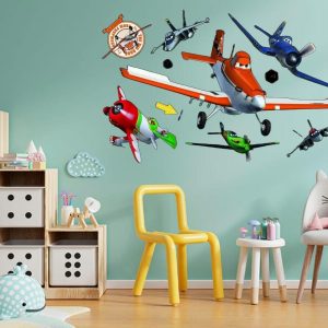 Wallsticker Autoadhesivo Muresco 15871 Aviones 32,5x50cm