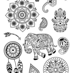 Wallsticker Autoadhesivo Muresco 16291 Mandalas 50x70cm