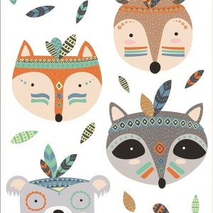 Wallsticker Autoadhesivo Muresco 16631 Animalitos 50x70cm
