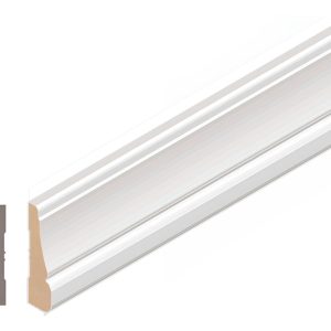 Contramarco Mdf Prepintado Blanco 15x56x2750 Atenneas Pc56