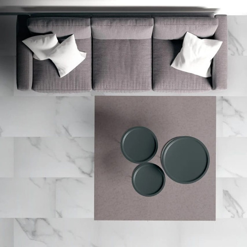 Piso Vinílico Click Urben Marmol Carrara 5,5mm Baldosa 30x60 - Imagen 6