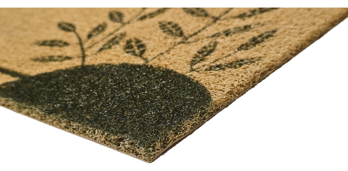 Felpudo Dib Confort Matcha Hojas 30x70 Cm Pvc Entrada - Imagen 8