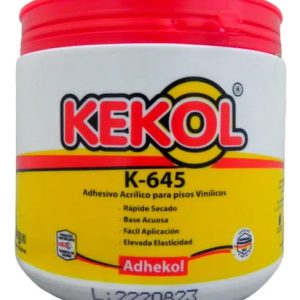 Adhesivo Acrílico Kekol K-645 Para Piso Vinílico X 1 Kg