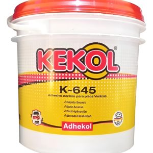 Adhesivo Acrílico Kekol K-645 Para Piso Vinílico X 10 Kg
