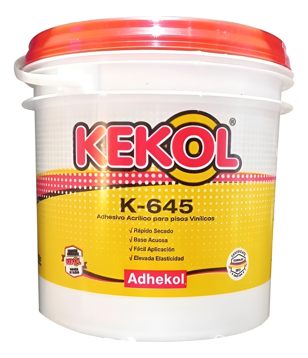 Adhesivo Acrílico Kekol K-645 Para Piso Vinílico X 10 Kg