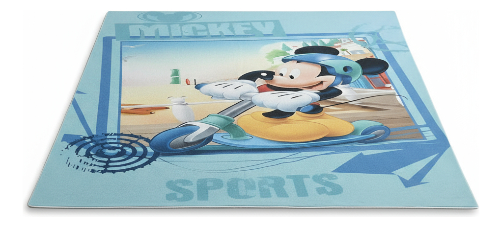 Alfombra Infantil Mickey Premium Carpeta Dib 100x140 - Imagen 7