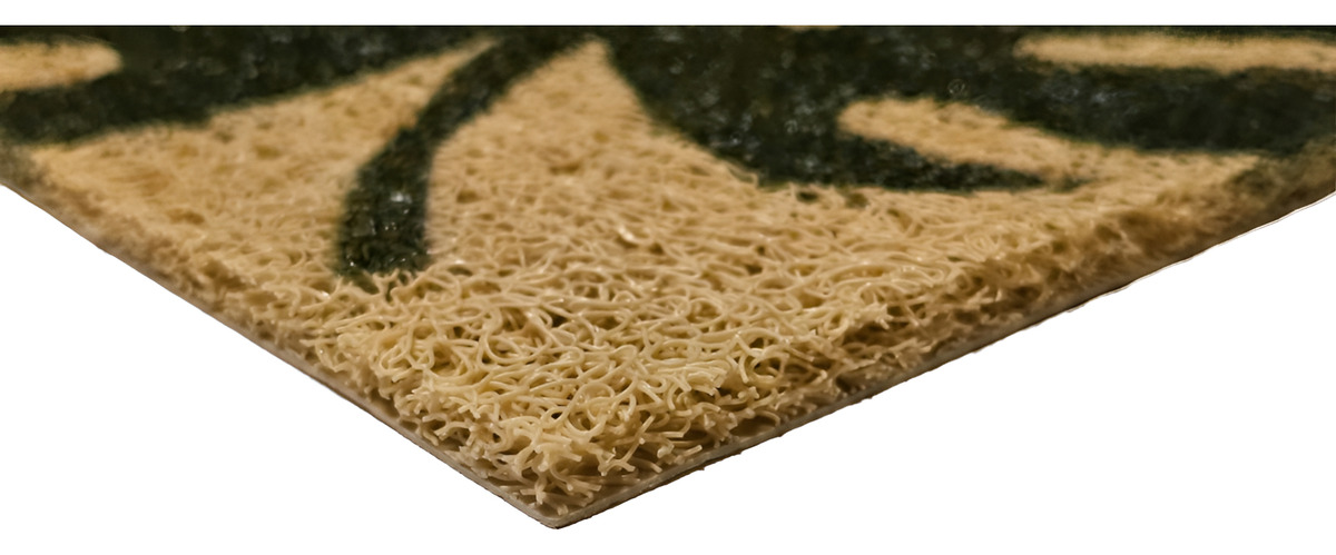 Felpudo Dib Confort Matcha Hojas 30x70 Cm Pvc Entrada - Imagen 2