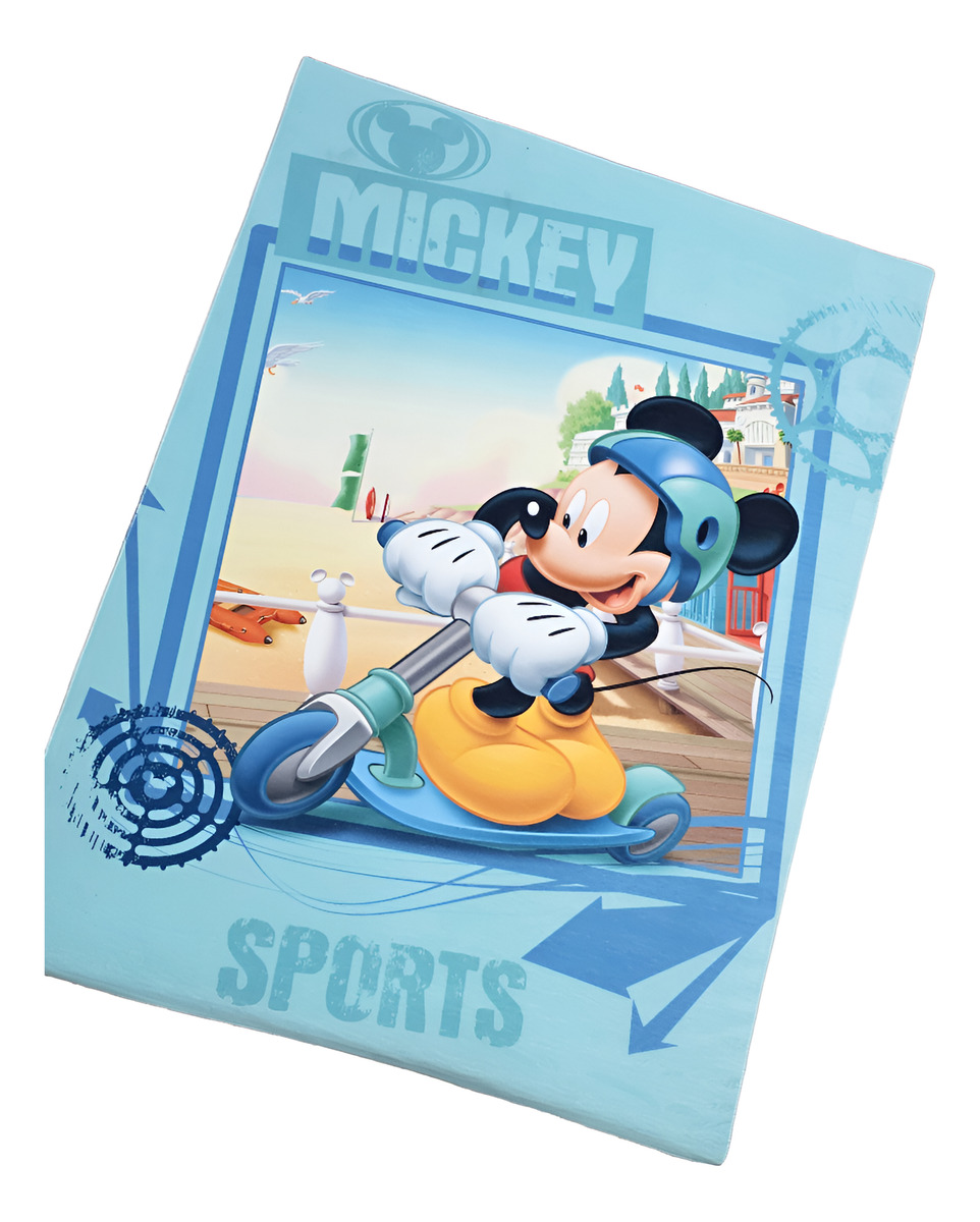 Alfombra Infantil Mickey Premium Carpeta Dib 100x140