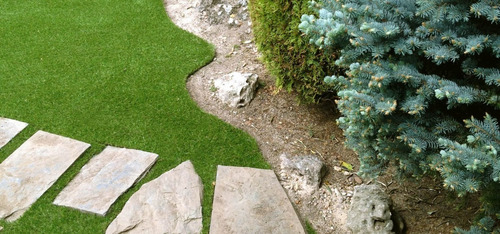 Pasto Artificial Cesped Sintetico Rollo 35mm Gramagreen X M² - Imagen 6