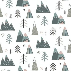 Vinilo Autoadhesivo Pvc Deco Montaña Natural Muresco X2mts