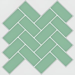Azulejo Autoadhesivos Ceramico Cocina Baño Muresco 16721 Color Verde Claro