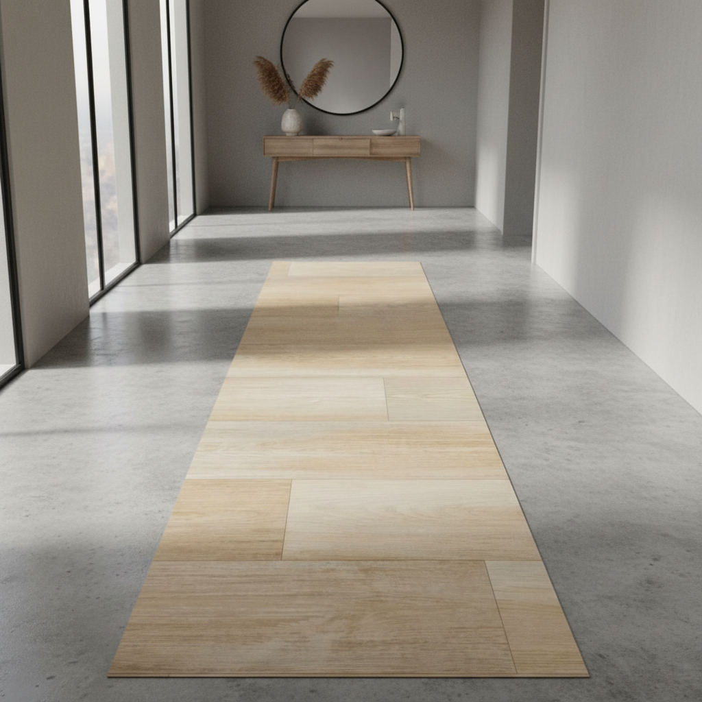 Alfombra Vinílica Pvc Rambla 0,50x2 Mts Cocina Galeria - Imagen 5