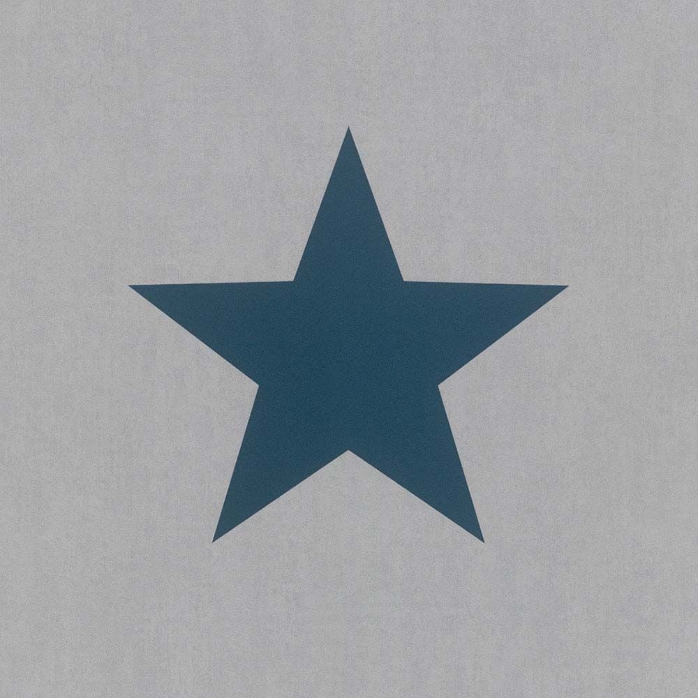 Papel Importado Rasch Kids & Teens 248104 Estrella Azul