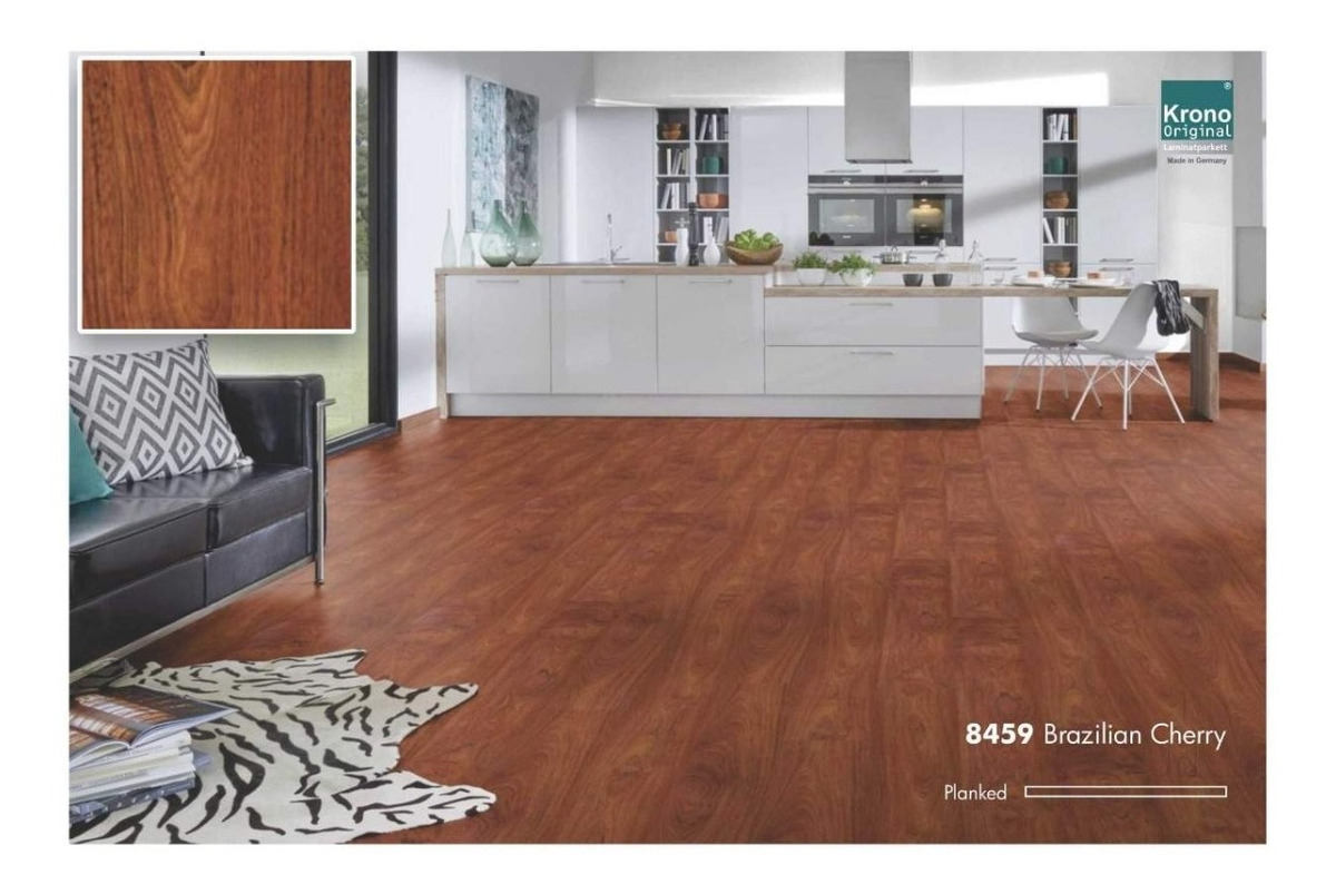 Piso Flotante Madera Krono Original 8mm Alto Tránsito Ac4 - Imagen 2