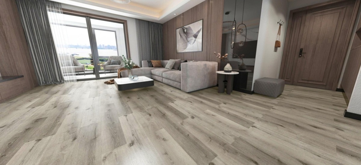 Piso Vinílico Click Spc Alto Tránsito 4 Mm Aquablue Oferta - Imagen 2