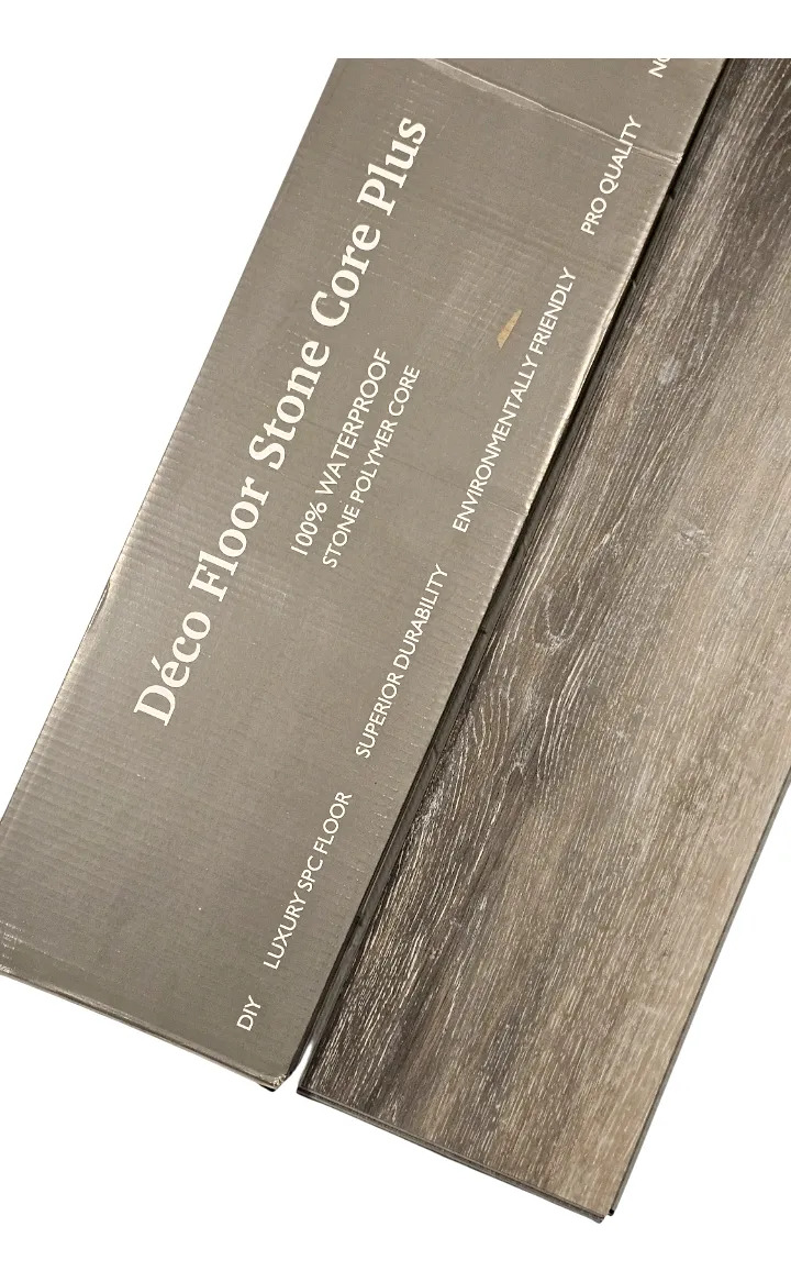 Piso Vinílico Deco Floor Stone Core Plus Spc Simil Madera - Imagen 11