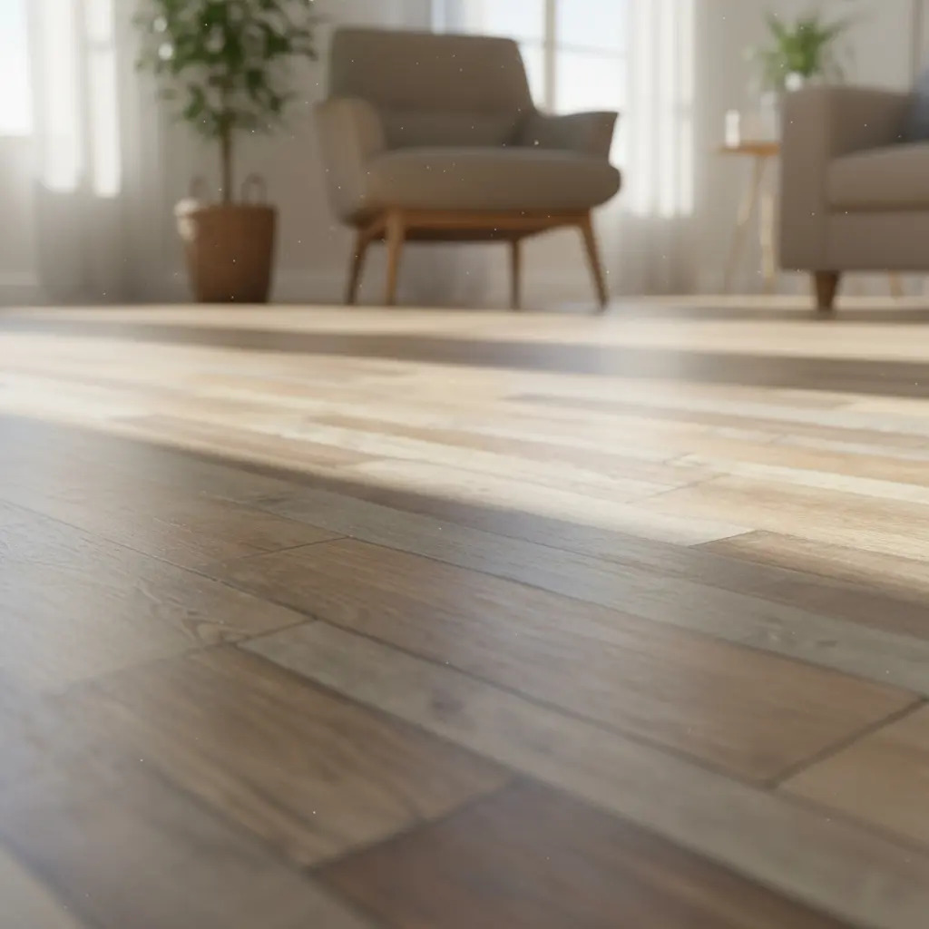 Piso Vinilico En Rollo Simil Madera Pvc Glorian X M2 - Imagen 3
