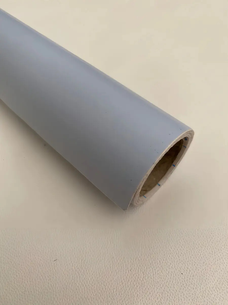 Vinilo Autoadhesivo Muresco Rollo 10m Celeste Pastel Para Paredes